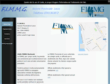 Tablet Screenshot of lecco.fimmg.org